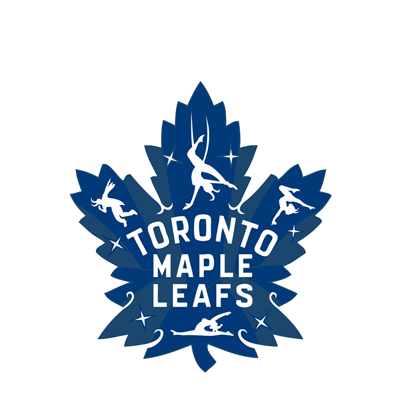 Toronto Maple Leafs Entertainment logo fabric transfer